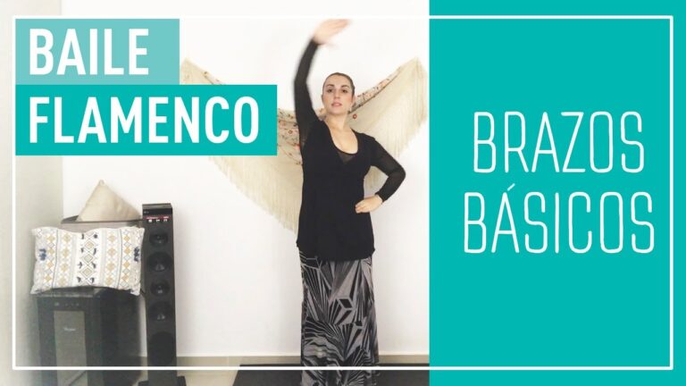 T&eacute;cnica de brazos en pasos de baile flamenco
