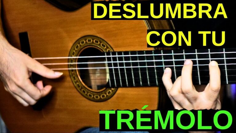 Tremolo Flamenco: Maestr&iacute;a en T&eacute;cnica y Expresi&oacute;n